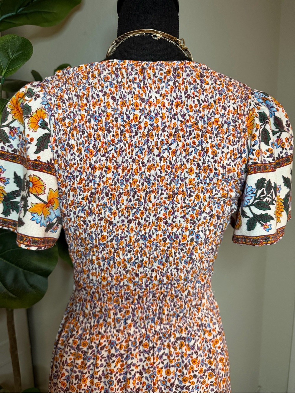 Umgee Floral Maxi Dress - Picture 11 of 12